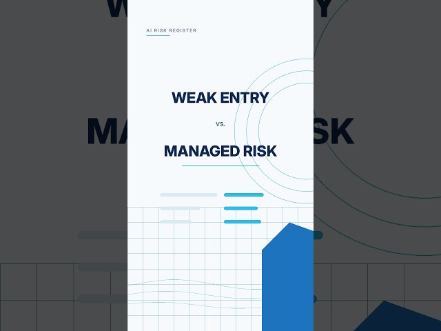 Weak vs. Strong AI Risk Register Entry: What’s Missing? #Shorts