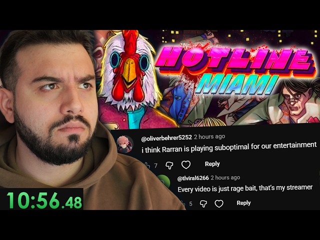 I Tried To Speedrun Hotline Miami BUT I have never played it