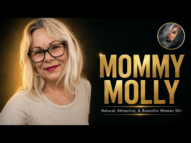MOMMY MOLLY ・✿ Natural, Attractive, & Beautiful Woman Over 50 | Biography, Lifestyle, & Facts