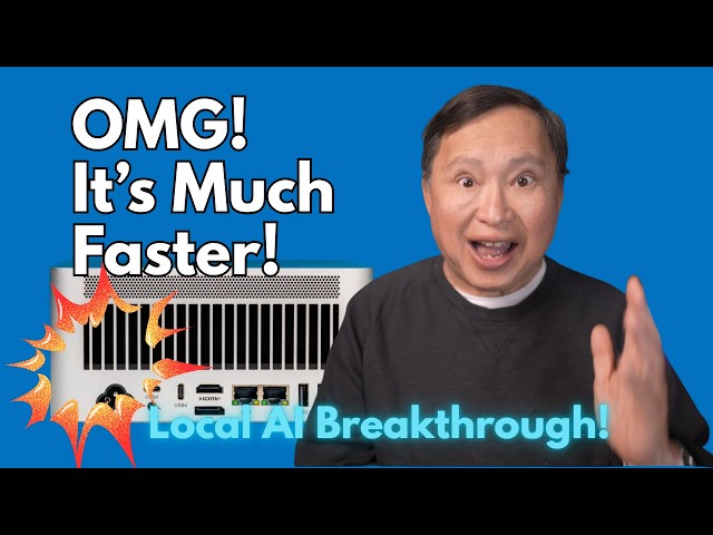 Finally! A Local AI Breakthrough! So Much Faster!