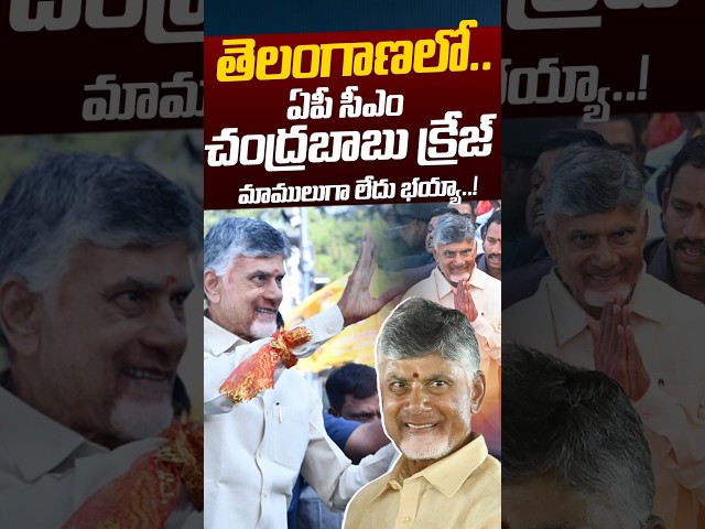 CM Chandrababu Craze In Telangana: తెలంగాణలో చంద్రబాబు క్రేజ్ మాములుగా లేదు భయ్యా | Nethra Tv Telugu