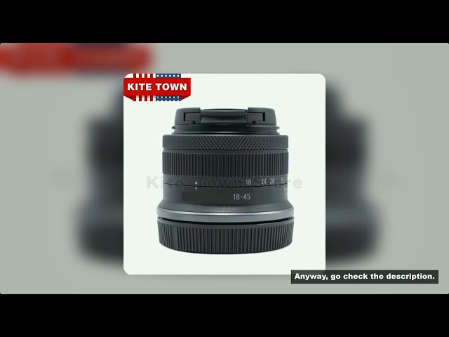 For Canon RF-S 18-45mm f/4.5-6.3 IS STM Lens For EOS R APS-C Cameras