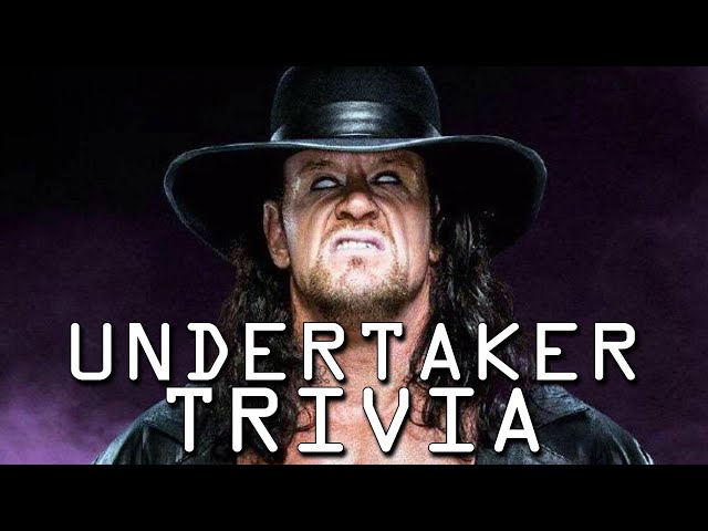 WWE Undertaker Trivia | 30 Quiz Questions About The Deadman's Career. How many can you streak ?