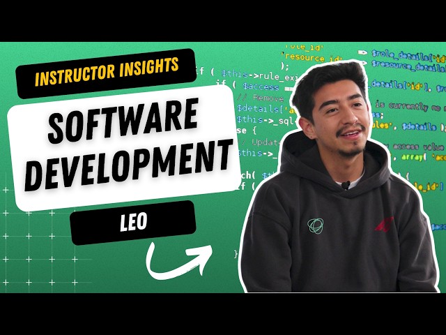 Instructor Insights: Software Development with Leo
