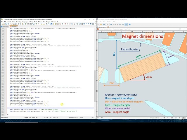 MotorXP-PM: Step-by-Step Guide to Custom Rotor Geometry Template Development