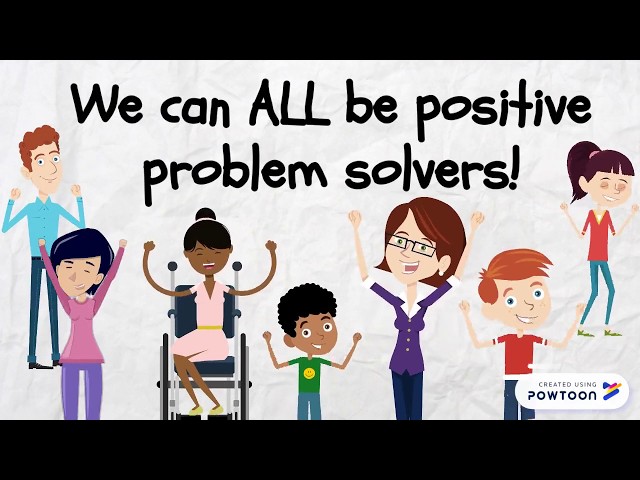 Positive Problem Solving Steps (English) Video Social Story