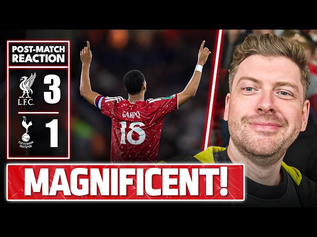 Gakpo Was MAGNIFICENT! | Liverpool 3-1 Tottenham | Maych's Match Reaction