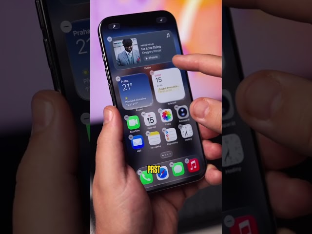 Veeeelký widget přes celou obrazovku? Tak to se mi líbí 🤗 #iOS27
