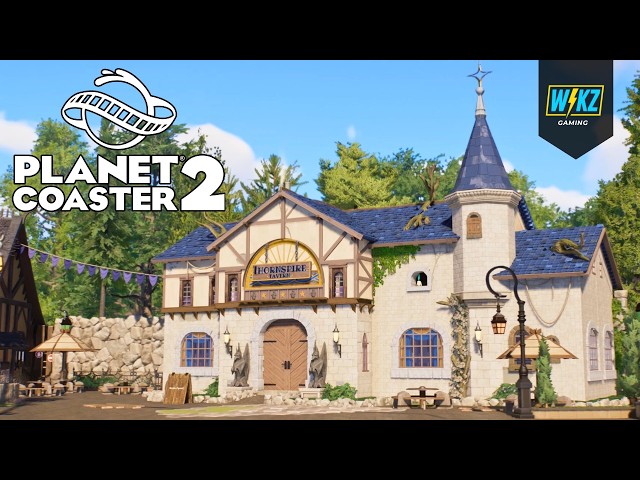 How to Build a Restaurant in Planet Coaster 2 | Tips & Tricks