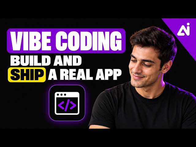 Vibe Coding: Build and Ship a Real App with AI