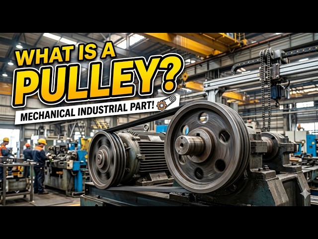 Mechanical Pulley Explained | How it works and types | Luvitex Engineering