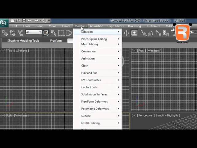 Learning 3D Studio Max - Interface