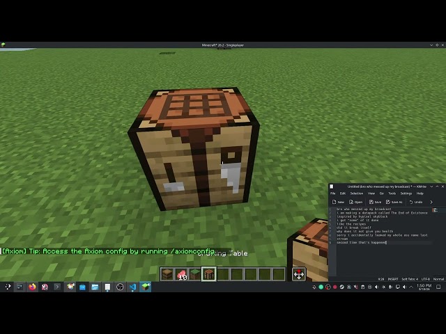 coding stream (not on live because i accidentally leaked my full name at the end)