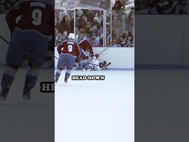 Shane O’Brien ROCKED @P@Pavel Barbern the #NHL Alumni Outdoor Classic game #shorts #hockey