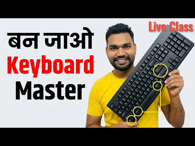 Computer Shortcut Keys | Important Keyboard Shortcuts | Live Computer Class | Basic to Advanced