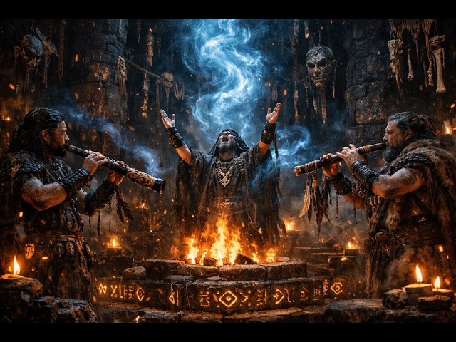 Dark-fantasy inspired by an ancient tribal invocation song titled “Invocation of Sa’lum.” Shamanic 
