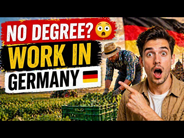 Farming Jobs in Germany 🇩🇪 No Degree Needed | Salary, Visa & How to Apply