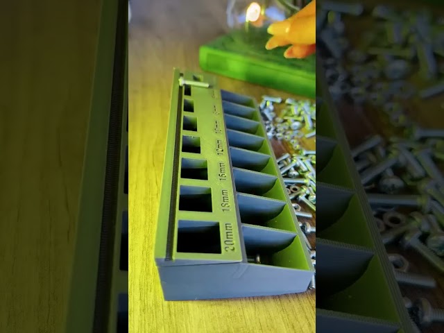 Low Cost 3D Printed Screw & Bolt Separator 🔩 | Every DIY Maker Needs This! #shorts
