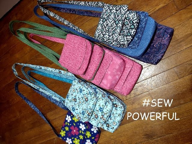 Sew Powerful Crossbody Purse Tutorial for Beginners  - SewPowerful.ORG