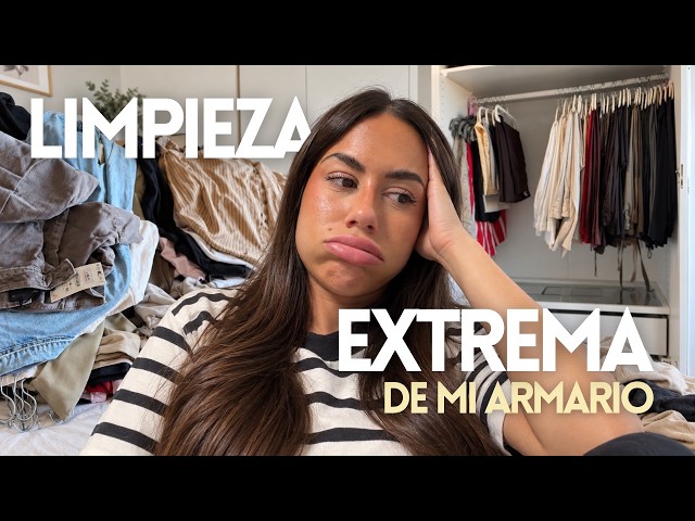 EXTREME CLOSET CLEANOUT (more committed to letting go than ever) | Alba Álvarez