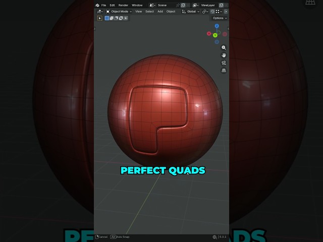 Cut Paths in Blender with Perfect Topology