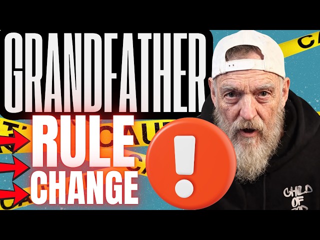 Grandfather RULE CHANGE For VA Rating Changes By Congress And Internal To VA