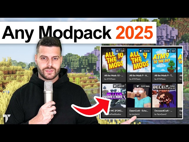 How to Install MODPACKS for MINECRAFT in 2025 (Any Version)