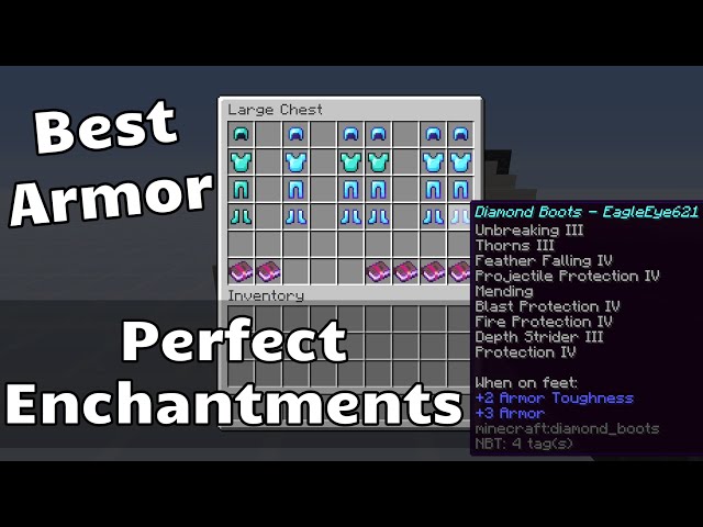 Best Armor and Best Enchantments in Minecraft