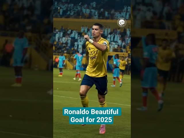 Ronaldo Beautiful Goals for 2025 #shortvideos #shorts #ronaldo #cr7 #cristianoronaldo #cristiano