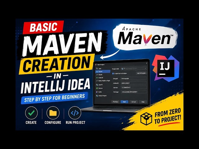 Maven Setup in IntelliJ IDEA | Step-by-Step Maven Project Setup