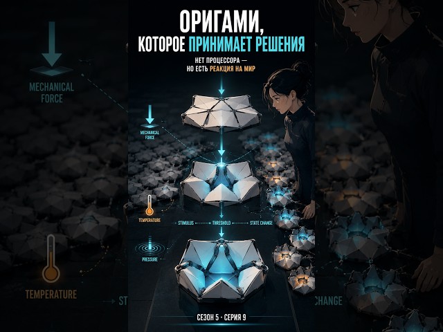 Оригами, которое принимает решения | S5E9 #Engineering #STEM #SmartMaterials #MechanicalOrigami
