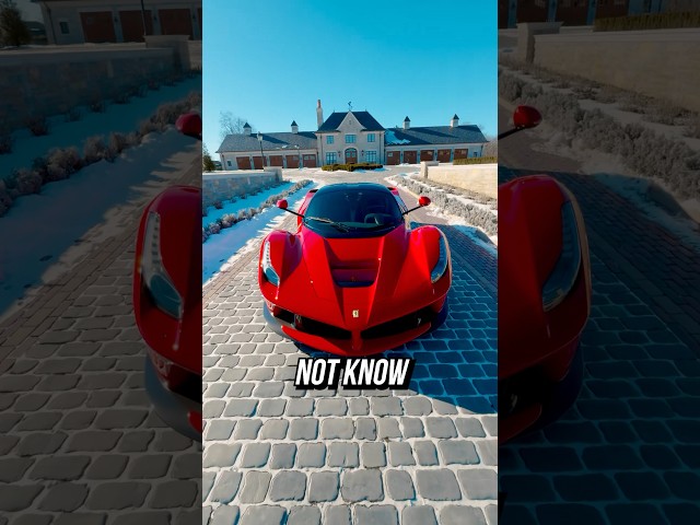 LaFerrari’s Secret Hidden Feature 🤫