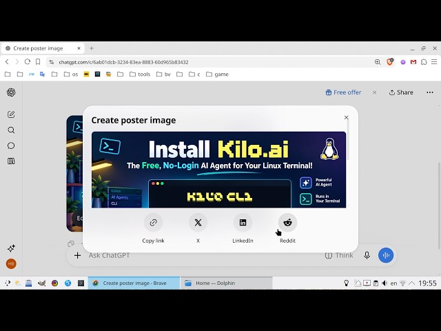 Visualizing the Terminal: Creating a Tech Poster with Real UI Screenshots