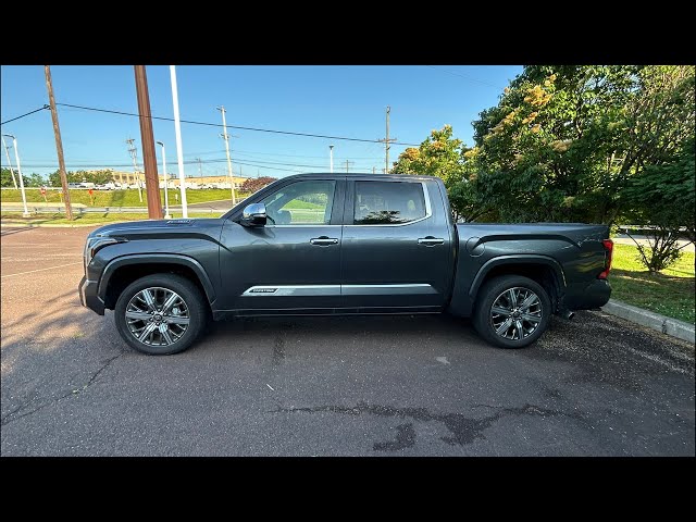 LIVE WALK THRU: 2025 Toyota Tundra Capstone I-Force MAX Hybrid Review