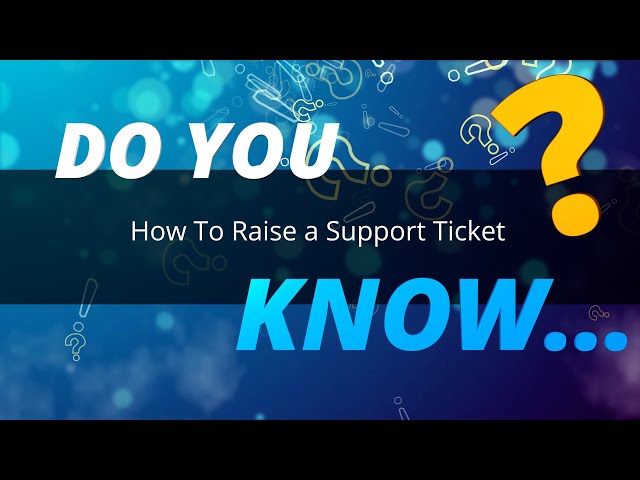 Do you Know How to Raise a Support Ticket with EfficientIP?