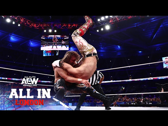 Will Ospreay kicks out of the One-Winged Angel!!! | AEW All In: London