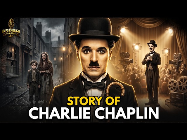 Life Story of Charlie Chaplin | Learn English through Story | English Listening Practice ✅