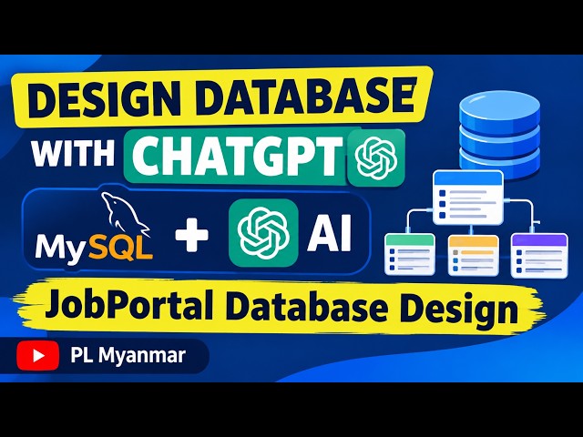 Design Your MySQL Database Using ChatGPT | AI-Powered Database Design