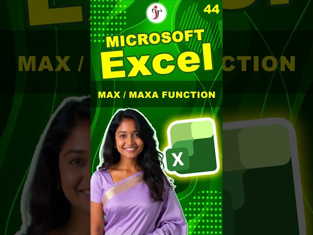 MAX/MAXA in Excel #excel #exceltips #exceltips #excelformula