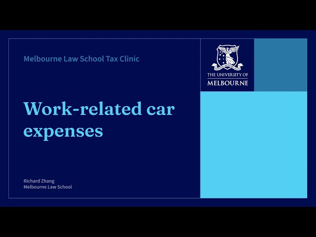 MLS Tax Clinic: Work-related car expenses
