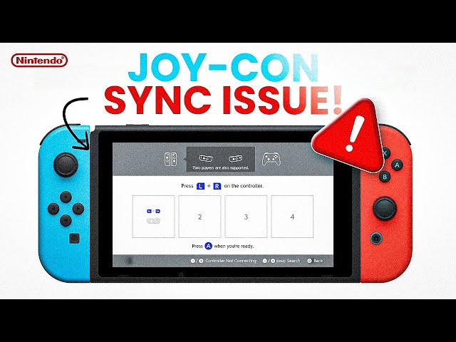 How To Fix The Nintendo Switch Joy-Con Sync Issue!