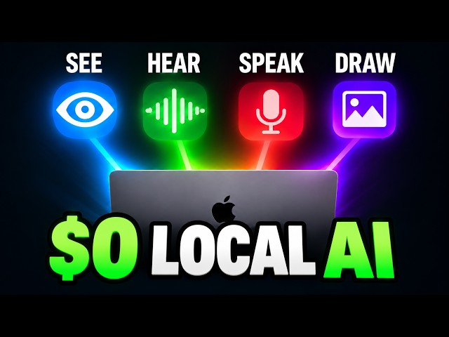 $0 Local AI: See, Hear, Speak and Draw