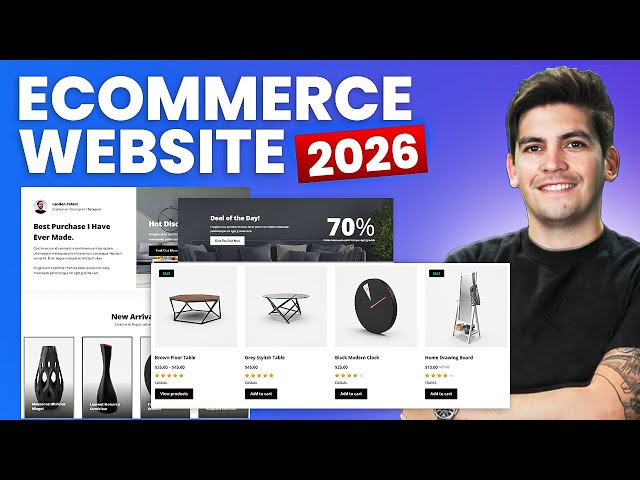 How To Create An eCommerce Website With Wordpress 2026 ✅