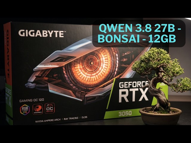 I tested Qwen 3.8 Bonsai 27B and Qwen 3.6 35B MOE  on single 12GB GPU Card!