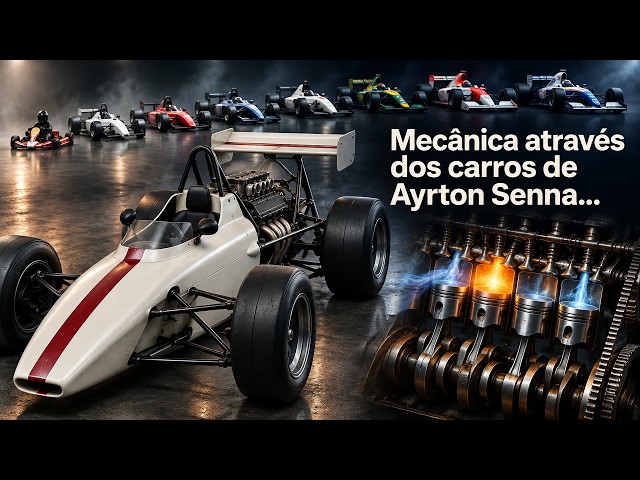 Mecânica através dos carros de Ayrton Senna — Aula 1: da combustão às rodas