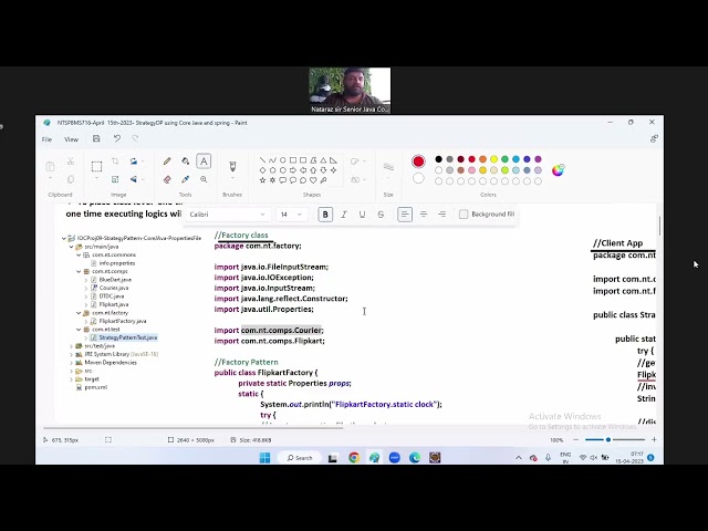 Day 22   Spring Basics  Spring Boot   MS By Nataraj Sir720P HD