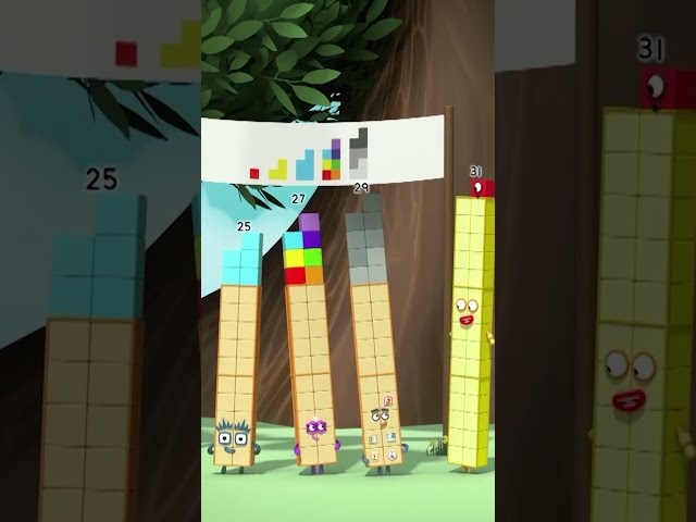 Back to School - Cartoons for Kids | Part 5 | Numberblocks #shorts