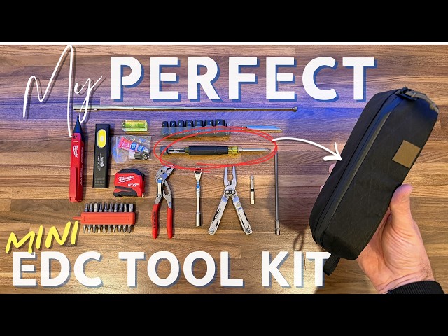 All the tools you need in a kit smaller than a water bottle