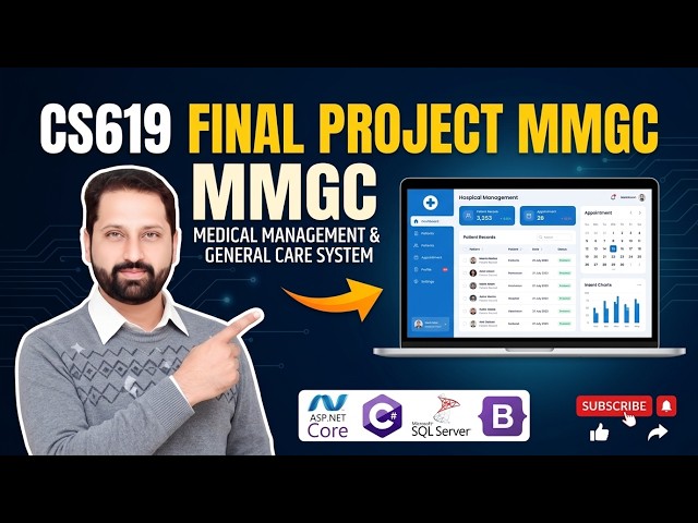 MMGC Medical Management & General Care System | CS619 Final Project 2026 Demo by Abid Farooq Bhutta