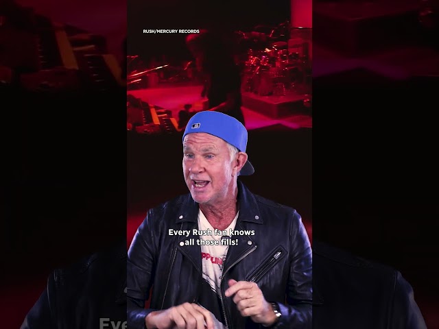 Red Hot Chili Peppers' Chad Smith blind ranks 5 Rush songs